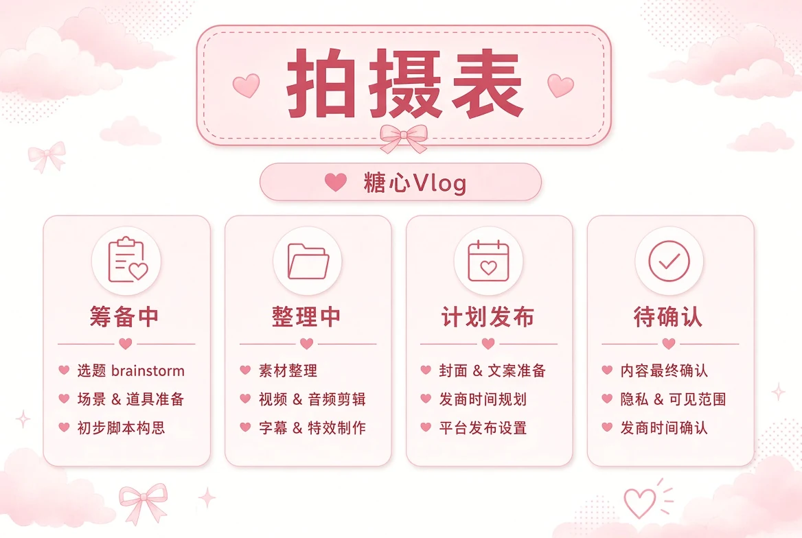 排期栏状态图
